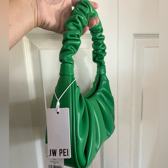 JW PEI Green Gathered Handle Shoulder Bag - Picture 4 of 8